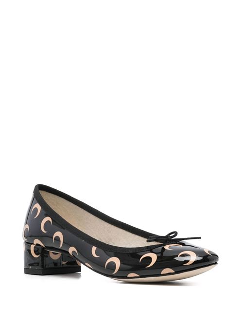 Moon printed leather repetto Camille MARINE SERRE | WFW052ARLEA0031IT99